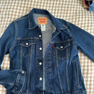Levi's Dark Blue Jean Jacket for Women